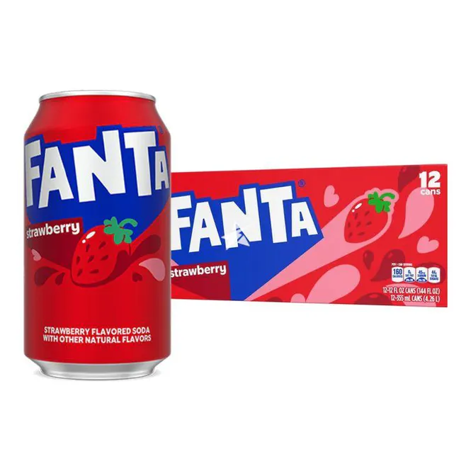 Hovedbilde Fanta Strawberry (USA) 24x355ml