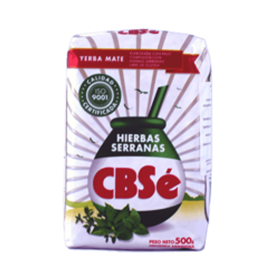 CBSé Yerba Mate Serranas 12x500g 