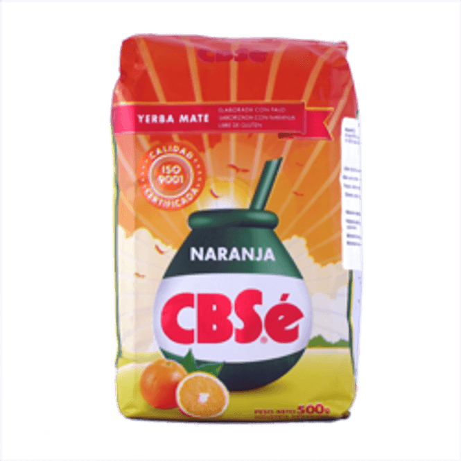 Hovedbilde CBSe Yerba Mate Appelsin 12x500g