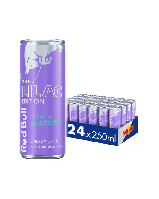 Hovedbilde Red Bull LILAC 24x250ml
