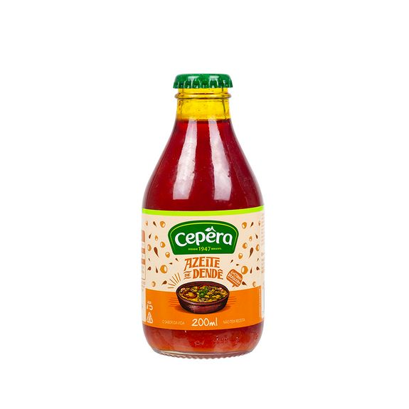 CEPÊRA palmeolje - Azeite de Dendê 12x200ml 