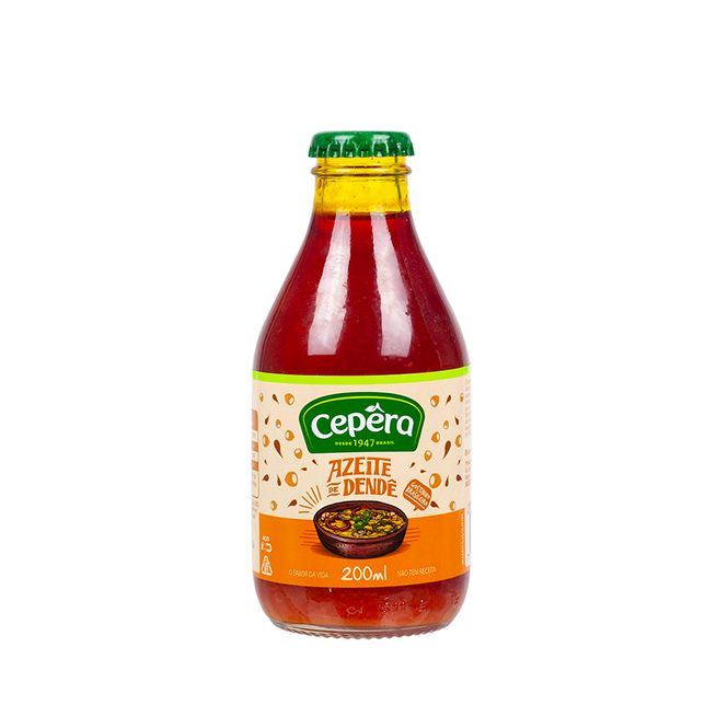 Hovedbilde CEPÊRA palmeolje - Azeite de Dendê 12x200ml 