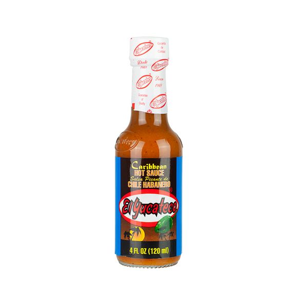 EL YUCATECO Caribbean Habanero chilisaus 24x120g