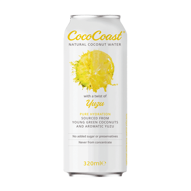 Hovedbilde CocoCoast Natural Coconut Water YUZU 24x320ml