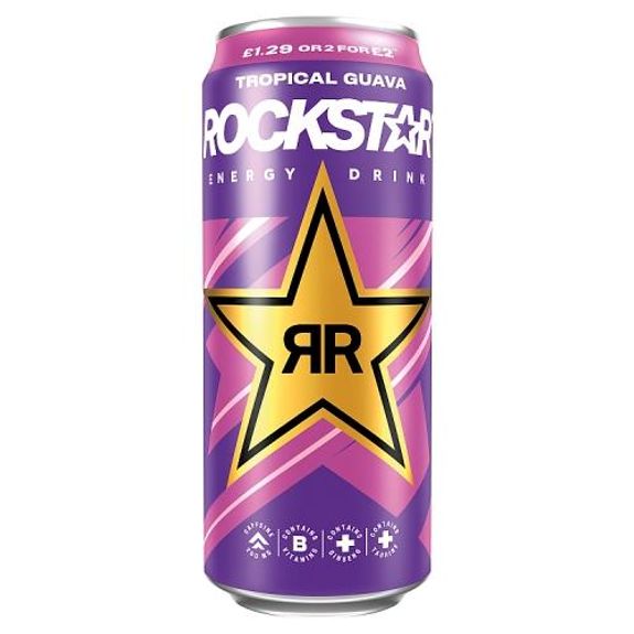 Rockstar Punched Tropical Guava 12x500ml 
