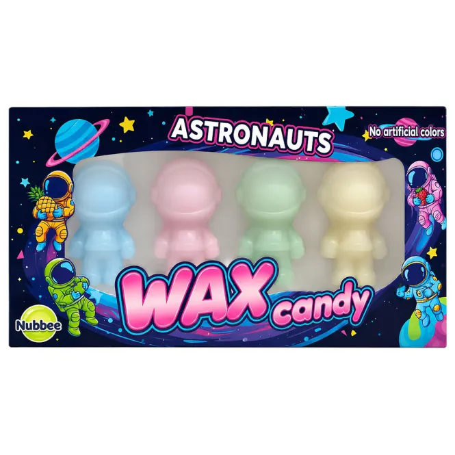 Hovedbilde Nubbee Astronauts Wax Candy 12stk