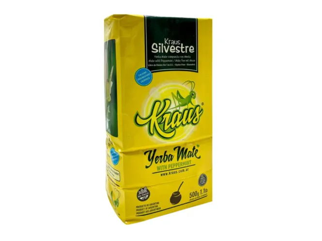 Hovedbilde Kraus Silvestre Yerba Mate 10x500g