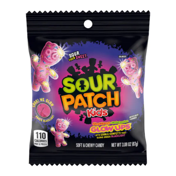 Hovedbilde Sour Patch Kids Glow Ups12x87g