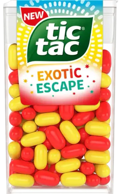 Hovedbilde Tic Tac Exotic Escape 24stk