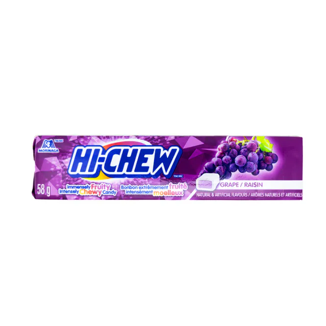 Hovedbilde Hi Chew Candy GRAPE 12x58g 