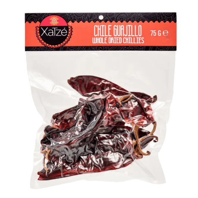 Hovedbilde XATZE tørket Guajillo Chilli 12x75g 