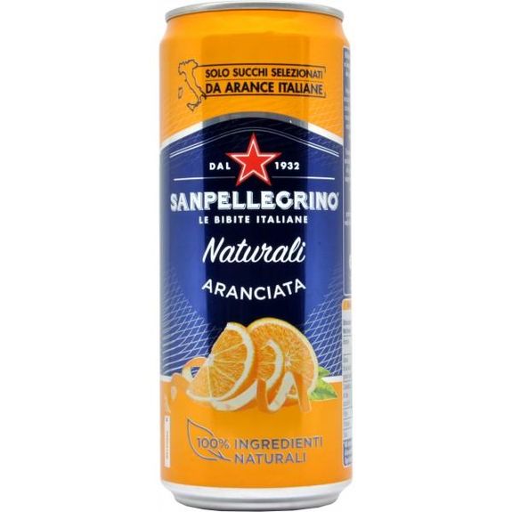 San Pellegrino Aranciata 24x330ml UTEN PANT