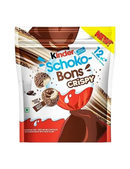Hovedbilde Kinder Schoko Bons CRISPY 12x67g