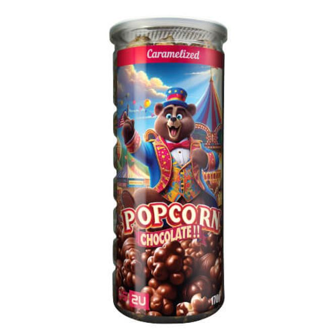 Hovedbilde Choco Magic Caramelized POPCORN 12x170g
