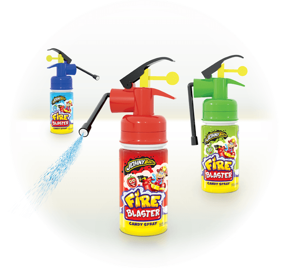 Johny Bee Fire Blaster Candy Spray  1x16