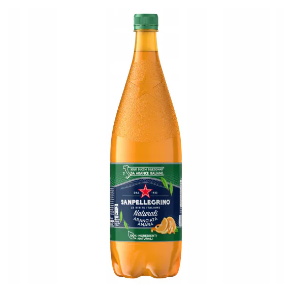 San Pellegrino Aranciata Amara 6x1200ml UTEN PANT