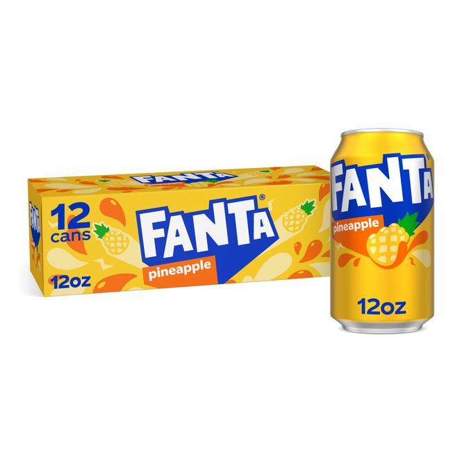 Hovedbilde Fanta Pineapple (USA) 24x355ml 