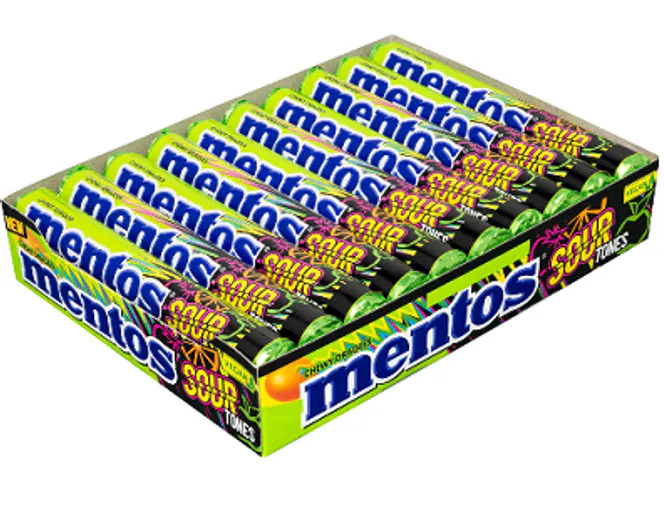 Hovedbilde Mentos Sour Tones 40x38g