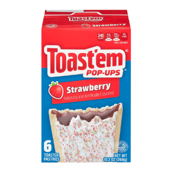 Toast'em Frosted Strawberry  Fudge 12x288g