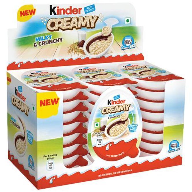 Hovedbilde Kinder Joy Creamy 24x19g