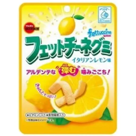 Bourbon Fettuccine Gummy ITALIAN LEMON 12x50g